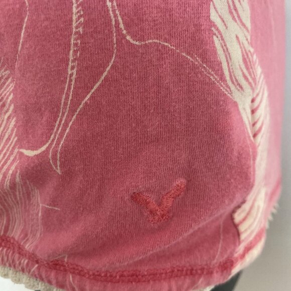 American Eagle Pink Lace Y2K Tank Top Size Medium - Picture 4 of 6